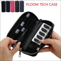 New Ploom Tech case zipper bag Ploom CASE leather case with carabiner