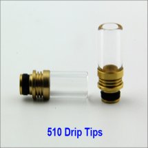Glass Atomizer Drip Tips 510 Drip Tips for E Cigarettes Atomizer for E Cigarette Vaporizer