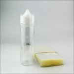 PVC Heat shrink film shrinkable wrap for 50ml e-liquid chubby bottles