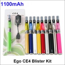 1100mAh Ego CE4 Blister Kit CE4 Vape Pen E-cigarette Kit