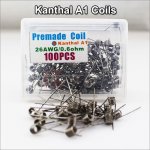 Kanthal A1 Coils for DIY RDA RBA Prebuilt Atomizer Premade Coil for eCigs