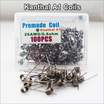 Kanthal A1 Coils for DIY RDA RBA Prebuilt Atomizer Premade Coil for eCigs