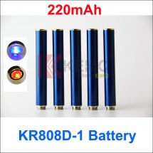 Blue 220mAh AUTO KR808D-1 battery for Kanger 808d-1 DSE901 E-cigarettes 220mah KR808D Battery