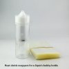 Transparent PVC Heat shrink film for 120ml e-liquid chubby bottles