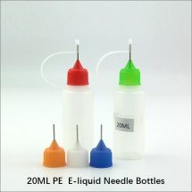 20ML empty plastic needle tip bottles PE ecig dropper bottles for e-liquid container
