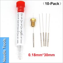 0.18mm Needle Tools for Clearing blocked holes(10-pack)