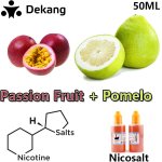 Passion Fruit Pomelo Nicosalt e-Juice 100% Dekang 50ml Passion NicoSalt E-Liquid