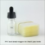 Versiegelung for 10ml Glass flaschen Cheap Shrink Wrap film for E-liquid 10ml glass bottles