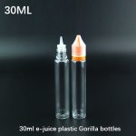 30ml Chubby Gorilla e-juice transparent thin plastic Chubby Gorilla bottles for e-liquid container