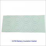 21700 lithium battery positive and hollow tip insulating mat | Insulation electrode gasket