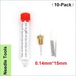 0.14mm Needle Tools for Clearing blocked holes(10-pack)