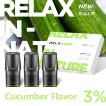 Cucumber Flavor Relx Cartridges 3pcs / Pack - 3% Nicotine