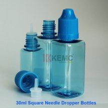 30ml Square ejuice dropper bottles with childproof thinner eyedropper for E-liquid/e-juice/Eye oil