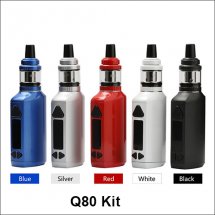 Q80 kit 80W Huge Vapor E-cigarette Kits With LED Display