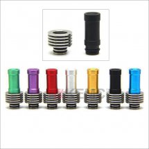 Stainless 510 drip Tips with heat sink for RBA./RDA Atomizer with removable drip tip 510 style
