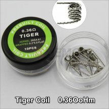 Tiger Coils Heating Resistance wire for DIY RDA RBA Prebuilt Atomizer Fast heating