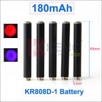 180mAh AUTO KR808D-1 battery for kr808d-1 DSE901 E-cigarettes 280mah KR808D Battery