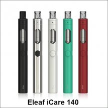 Eleaf iCare 140 vape pen starter kit with 650mah battery and 2ml e-liquid capacity