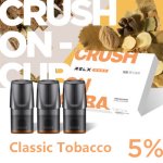 Classic Tobacco Flavor Relx Vape Pods 3pcs / Pack - 5% Nicotine