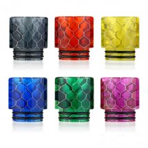 Snakeskin Resin 810 Drip Tips 6 Colors