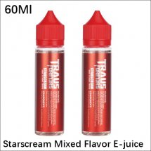 StarScream E-liquid 100% Original 60ml Mixed fruit Flavor E-Liquid for E-cigarette Atomizer
