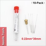 0.22mm Dredge needle for Clearing blocked holes(10-pack)