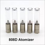 Replaceable 808D Clearomizer for 808D-1 Battery Electronic Cigarettes 808d atomizer
