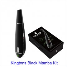 Kingtons Black Mamba Kit E Cigarette Kits 1600mAh Vape Battery With Ceramic Heating