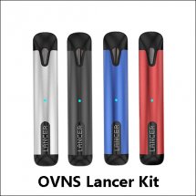 OVNS Lancer Vape Pen Pod System Starter Kits Portable Pods 400mAh Battery 1.6ml Ceramic Coils Cartridges Magnetic Charger Mini E Cigarettes