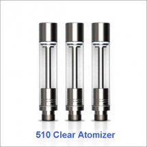 510 Clear Atomizer for 510 battery E-cigarette wholesale Free shipping