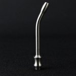 Long curved 510 drip Tips stainless round mouthpiece for RDA RBA Atomizer with removable drip tip 510 style