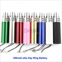 Mini 350mAh eGo Key Ring Battery for eCigarettes eGo-T Mega battery online wholesale