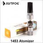 100% Original Justfog 1453 Ultimate Atomizer 1.6ml Clear atomizer for For 510 Thread Battery