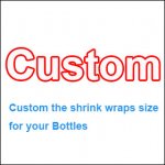 Special Customizer shrink film for your plastic or glass bottles