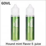 Hound E-Juice oil 100% Original 60ml Mint Flavor E-juice oil for E-cigarette Atomizer