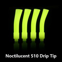 Noctilucent Long 510 Drip Tip Plastic Flat Mouthpiece Luminous in the Dark