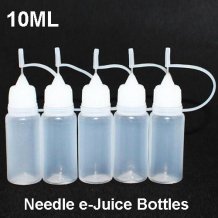 10ml Eyedropper empty bottle with needle cap for E-juice Dropper bottle