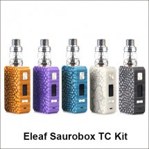 Eleaf Saurobox TC Kit with dual 18650 batteries