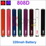 220mAh KR808D-1 battery for kr808d-1 DSE901 Electronic cigarettes Auto mini 808D-1 Battery