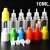 Thief-proof cap 10ml Plastic empty e-liquid dropper bottles 10ml 30ml 50ml e-juice dropper bottles for electronic cigarettes