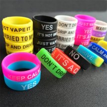 Personalized silicone bracelet customized silicone band cheap rubber band vape band vape band ring vape band silicone ring