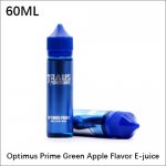 Optimus Prime E-juice 100% Original 60ml Green Apple Flavor E-Liquid for E-cigarette Atomizer