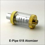 E-pipe 618 Atomizer / Tank / Cartridge