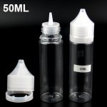 50ml e-juice transparent plastic Chubby Gorilla bottles for electronic cigarette e-liquid container