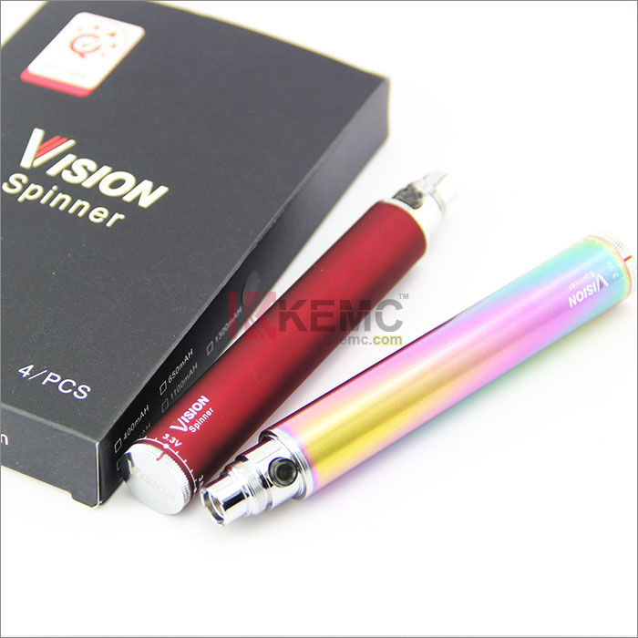 Vision eGo spinner vv battery for e-cigarettes