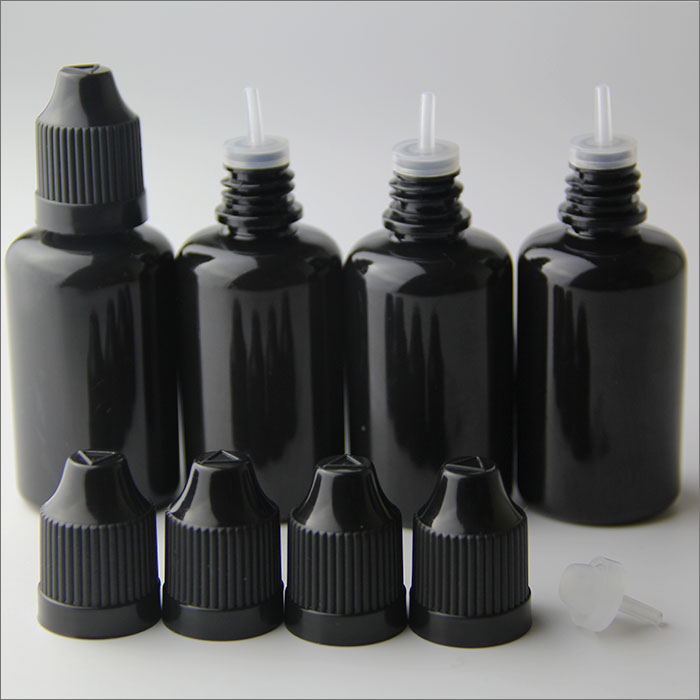 30ml black dropper bottles for e-liquid