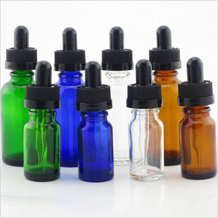 30ml Glass dropper bottles with child-proof caps