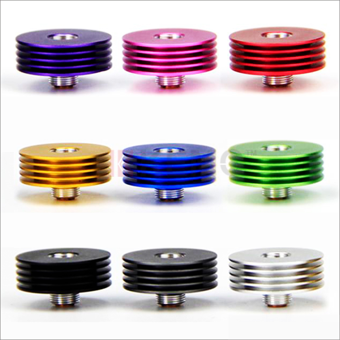 Finned Heat Sink Adaptor for 510 thread RBA RDA Huge Vapor Atomizer 