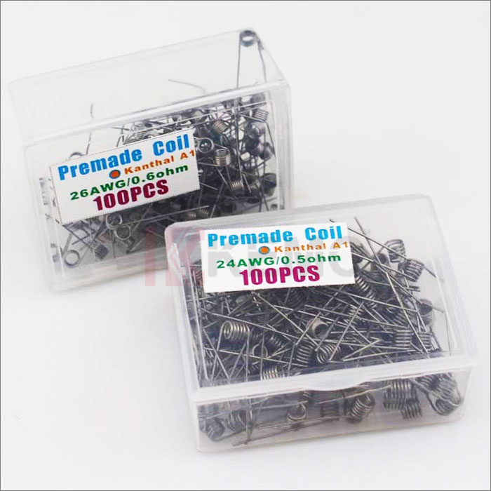 Kanthal A1 Premade Coils 5 Different Heating Resistance wire for Ecig