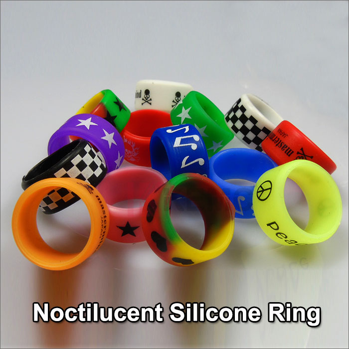 Noctilucent Wide Silicone Ring for Atomizer